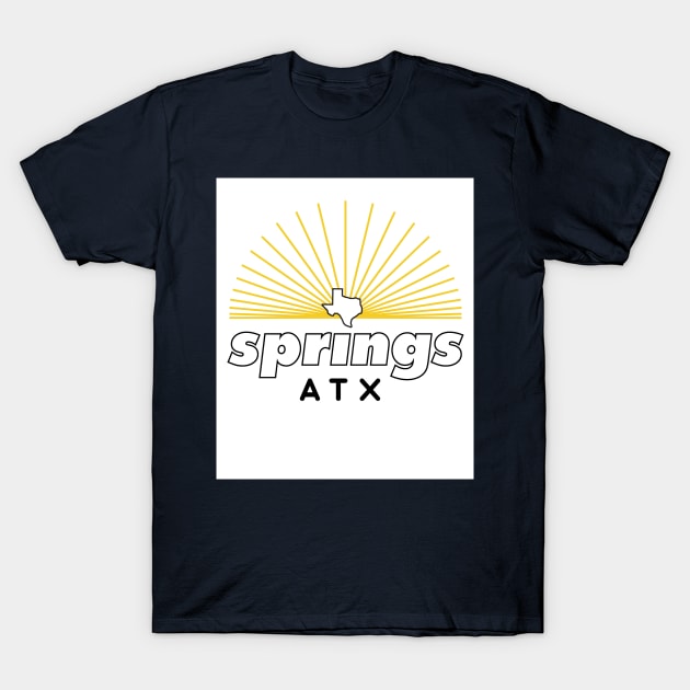 Springs ATX T-Shirt by KevinGreer